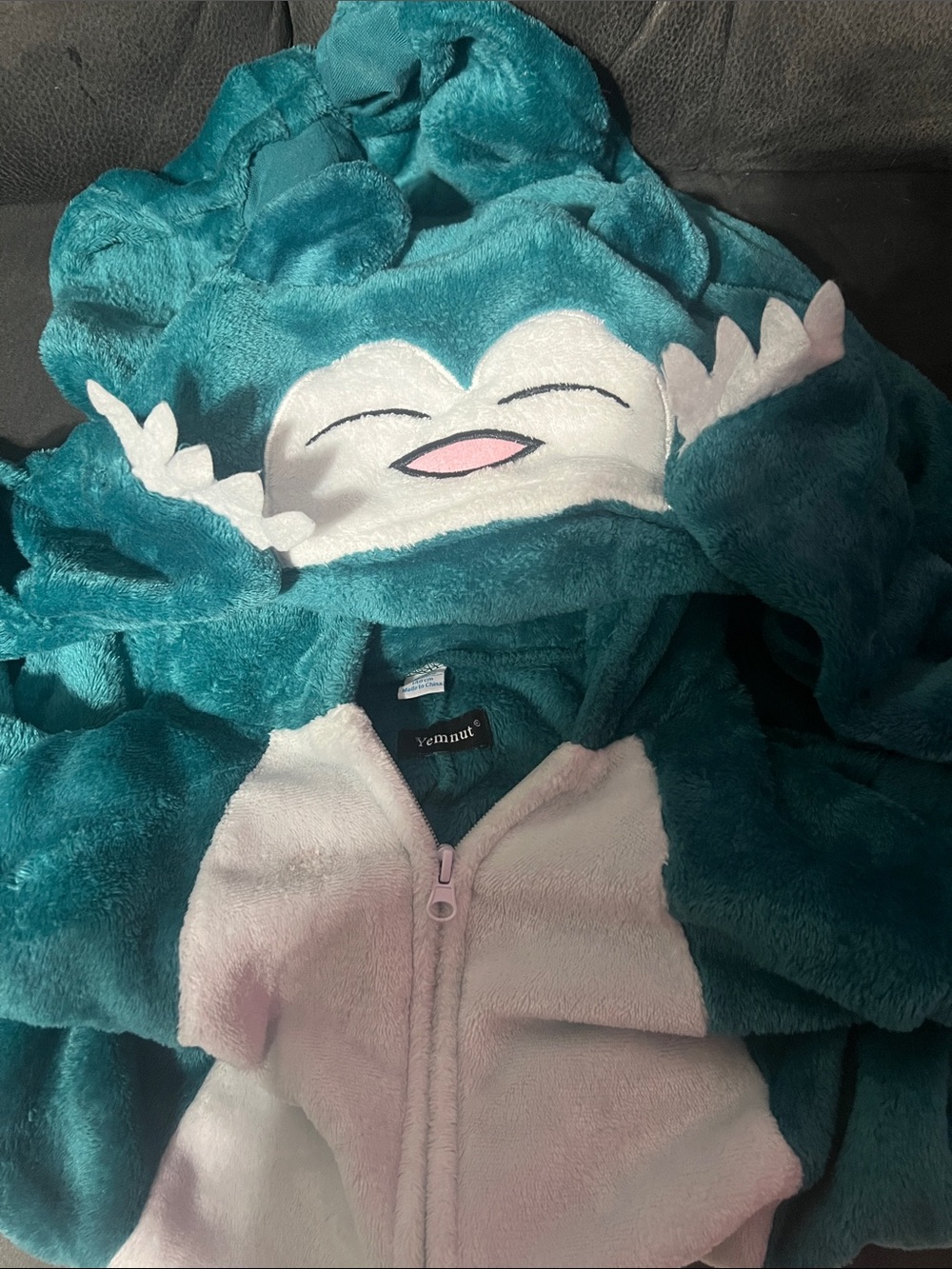Kids Pokemon snorlax onesie Halloween costume